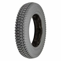 Coupon 🧨 Primo 14"x3" (3.00-8) Foam-Filled Mobility Tire (Raised Star Keyway Profile; 2.25" Bead Width) With C248 Powertrax Tread 😍