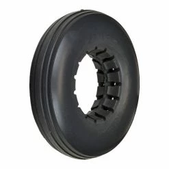 Best Pirce ✨ Mon Ster 8"x2" (200x50) Dark Gray Solid Urethane Mobility Tire With Ribbed Tread 🧨