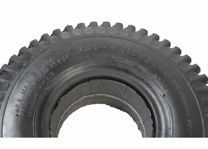 Outlet π Primo 3.00-4 (10"x3", 260X85) Foam-Filled Mobility Tire With Powertrax C248 Turf Tread π - Image 3
