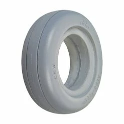 Buy βοΈ Aero-Flex 6"x2" (150x50) Light Gray Solid Urethane Mobility Tire With 2-Rib Tread π