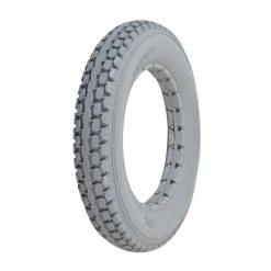 Top 10 π Alshin 12-1/2"x2-1/4" Light Gray Solid Urethane Mobility Tire With Knobby Tread π