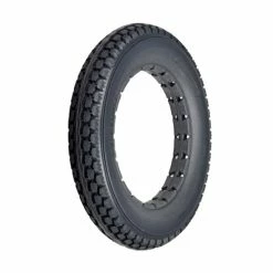Buy β Alshin 12-1/2"x2-1/4" Dark Gray Solid Urethane Mobility Tire With Knobby Tread π