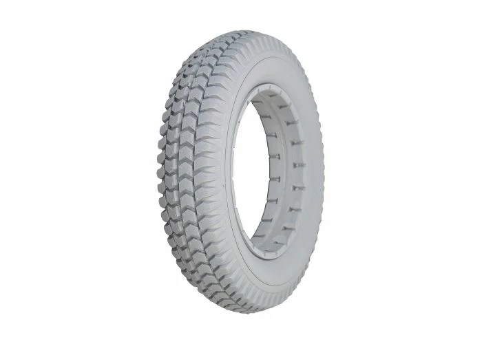 Cheap π₯° Alshin 14"x3" (3.00-8) Light Gray Solid Urethane Mobility Tire With Knobby Tread For Quickie Power Chairs βοΈ