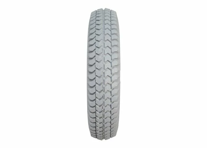 Cheap π₯° Alshin 14"x3" (3.00-8) Light Gray Solid Urethane Mobility Tire With Knobby Tread For Quickie Power Chairs βοΈ - Image 3