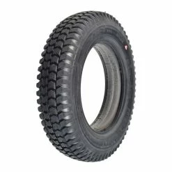 New 🔔 14"x3" (3.00-8) Black Foam-Filled Mobility Tire (Flush Profile; 2" Bead Width) With C248 Powertrax Tread (Primo) 🥰