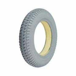 New π 14" Gray Flat-Free Tire For The Shoprider 6Runner 14 β