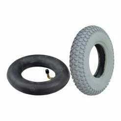 Best Pirce ⭐ Mon Ster 8"x2" (200x50) Mobility Tire And Tube Set With Knobby Tread ⌛